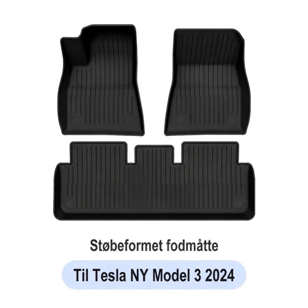 All Weather Måttesæt til Tesla model Y / Model 3