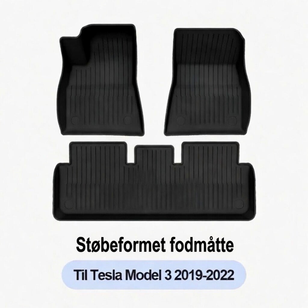 All Weather Måttesæt til Tesla model Y / Model 3